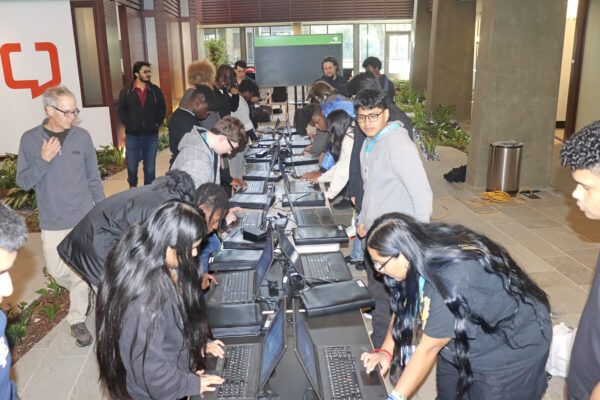 Harbor Entrepreneur Center, JRS Coding School Host Laptop Refurbishment Event for High School Students